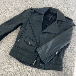 BCBG Leather Jacket